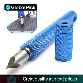 Golf Club Groove Sharpening Tool, 1 Count Suitable For U-Shaped & V-Shaped Groove, Golf Putter Accessory For All Types Golf Club:_Light Blue_1pc