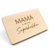 VmG-Store Frühstücksbrettchen 23,5x15cm Schneidebrett mit Laser Gravur als Geschenk zum