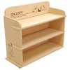 NaganoFactory SNB1680SN Snoopy Storage, Easy Assembly, Mini Shelf, Snoopy
