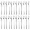24x 21.5cm Tondo Stainless Steel Dinner Forks - Silver Metal