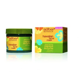Alba Botanica Hawaiian Facial Mask, Papaya Enzyme, 3 Oz