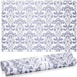 24 Sheets Scented Drawer Liners for Dresser 15.7 x 22.8 Inch Lavender Drawer Paper Non Adhesive Liners Dresser Scented Floral Print Fragrant for Kitchen Cabinet Shelf Closet(Fresh Style)