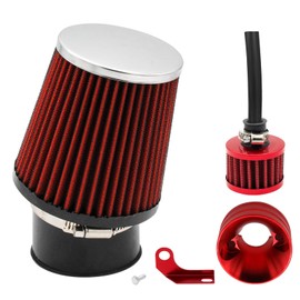 Upgraded Mini Bike Air Filter Adapter Kit for Predator 212cc Coleman CT200U CT200U-EX BT200X KT196 224cc 196cc 6.5hp Honda GX160 GX200 Engine Go Kart Performance Parts