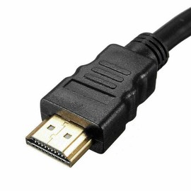 TAVICE HDMI Splitter 1 in 2 Out Cable Adapter Converter 1080 Multi Display Duplicator HDMI Adapter Cable HDMI Male to Dual HDMI Female 1 to 2 Way, Support Two TVs Signal One in Two Out