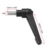 sourcing map Adjustable Clamping Lever Handle M8 x 15mm Metric