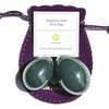 2-PCS real Nephrite Jade Egg Set for Beginner & Intermediate