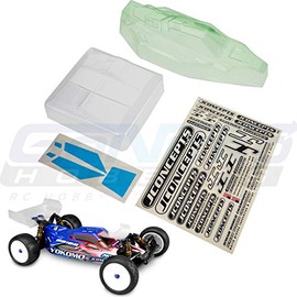 J Concepts 0321L F2 Yokomo Yz2 Clear Buggy Body with Aerowing, Lightweight