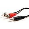Cables Unlimited AUD-1200-25 Stereo 3.5mm To 2 RCA Cable (25