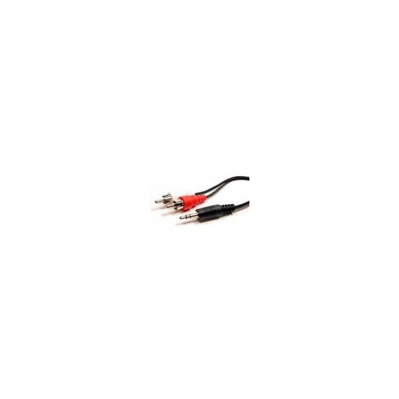 Cables Unlimited AUD-1200-25 Stereo 3.5mm To 2 RCA Cable (25