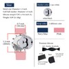 E TRUEE Golf Ball Marker with Golf Stroke Counter Bracelet,