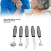5pcs Bendable Adaptive Utensils Weighted Easy Grip Stainless Steel Special