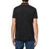 GUESS Mens Eco Quattro G Tape Polo, Jet Black/Coconut Latte
