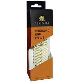 Solitaire Nubuk Bürste Shoe Brushes, White (Weiß), One Size