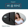 NFHK 3pcs/Set Mini DisplayPort 1.2 4K 60hz to DP Adapter