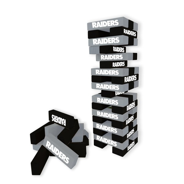 Wild Sports NFL Oakland Raiders Table Top Stackers Game
