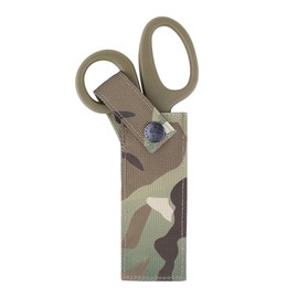 KRYDEX Tactical 7.5 inch Medical Shears and Tactical EMT Scissor Sheath MOLLE Hand Tools Holder (MC Pouch+Scissor Set)