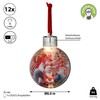 Christmas Tree Bauble with/without LED Light, Photo Bauble Clear Christmas,