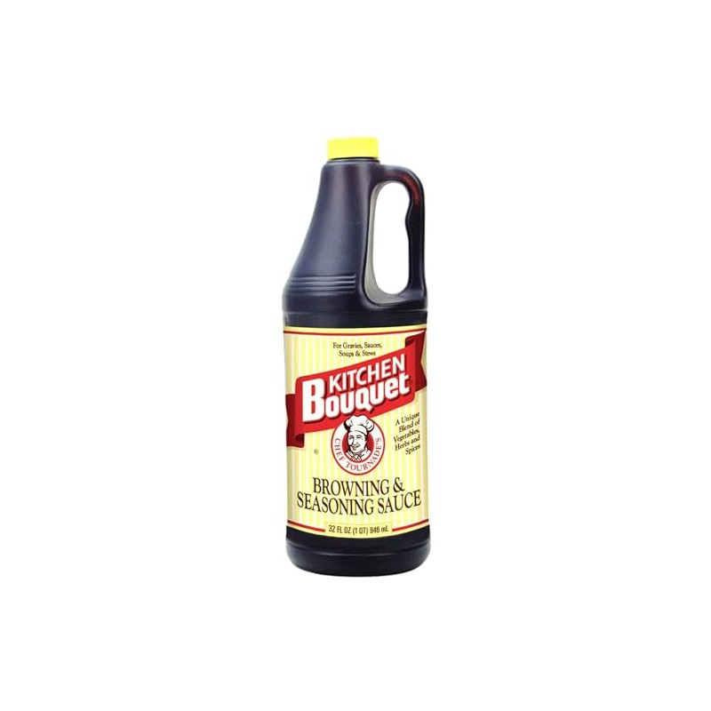 Kitchen Bouquet Browning and Seasoning Sauce, 32 Ounce (Pack of