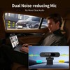 4K Webcam for PC, 8MP USB Webcam with Dual Noise-reducing