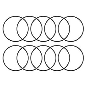 sourcing map Pack of 10 O-Rings Sealing Rings 50 mm x 53.6 mm x 1.8 mm Metric Nitrile Rubber Sealing Rubber Ring Nitrile Rubber Seal for Pool Pump Quick Coupling Transfer Adapter