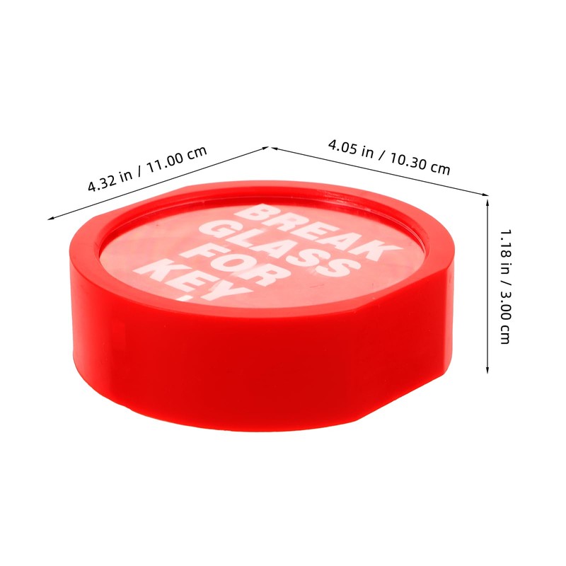 OSALADI Emergency Key Box, Break Glass for Key Emergency Door