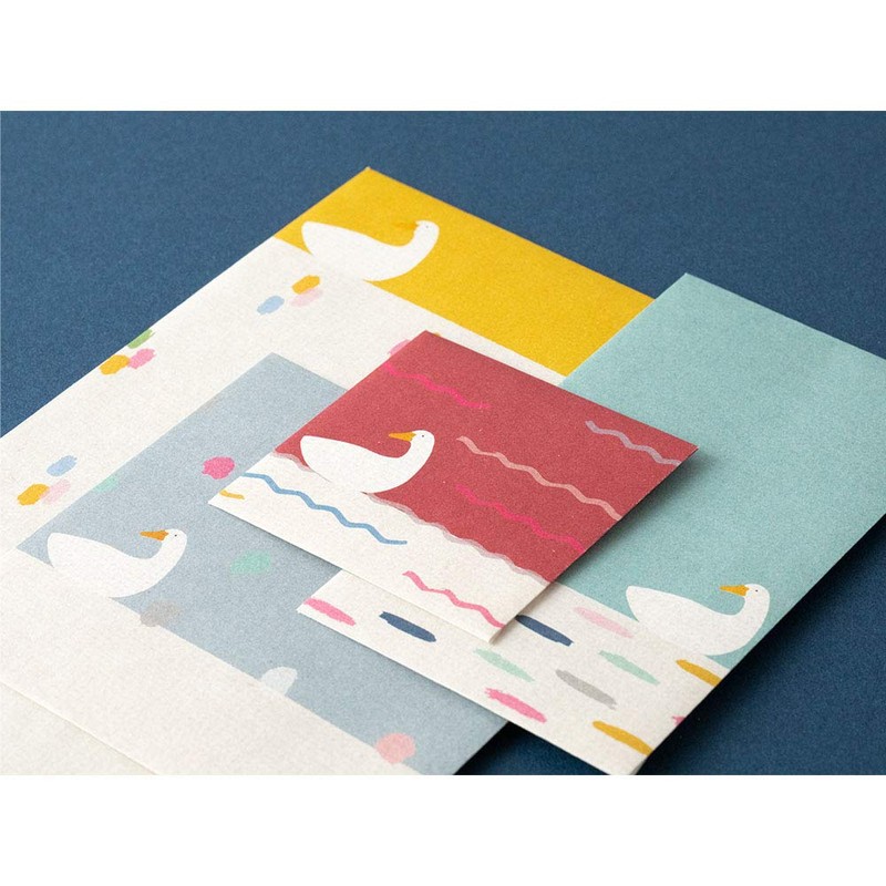 Midori Envelopes Cracky Duck Pattern 20566006