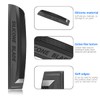 Moioee Car Window Squeegee, Soft Silicone Blade for Cleaning Water,