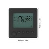 Smart Thermostat 4500W Button Control Water Heating Thermostat for Home