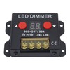 LED Light Strip Dimmer DC 5‑24V 35A PWM Dimming Controller