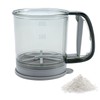Double Layer Fine Mesh Flour Sifter for Baking, 1.5 Cup