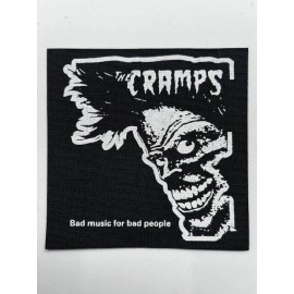 The Cramps Cloth Patch  Sew On Badge 4" X 4" Punk Rock Dead Kennedys (CP220)