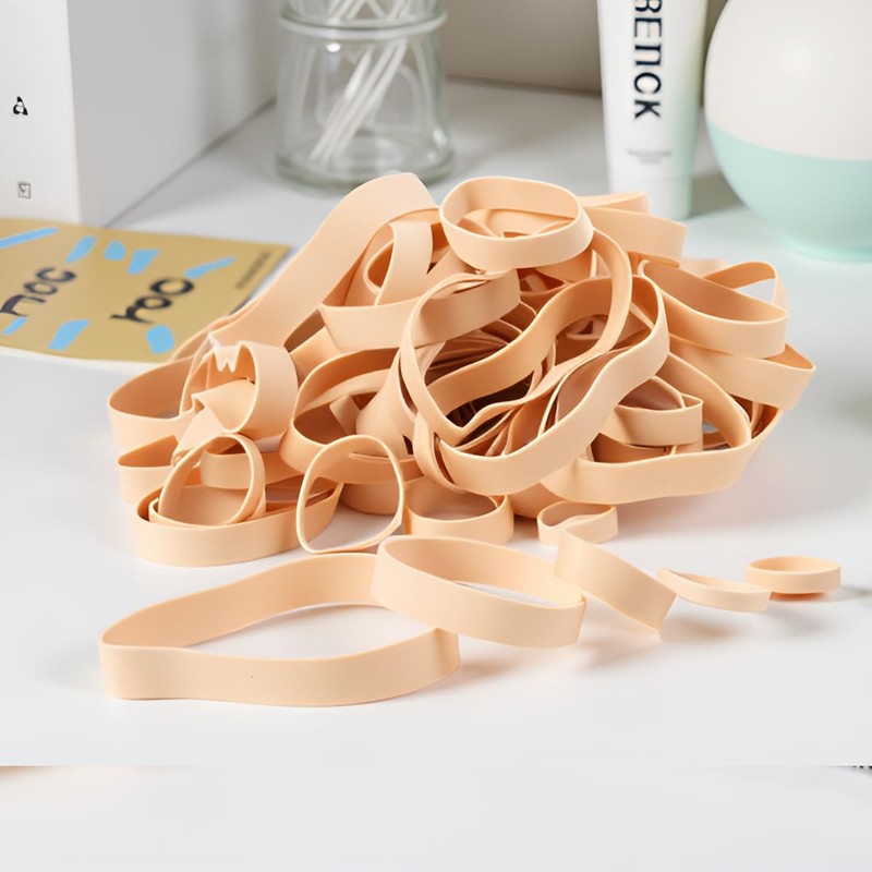 Rubber Bands Assorted Sizes 65Pcs Wide Big Thick Elastic Bands
