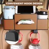 Wonninek Car Seat Back Organizer Car Seat Back Tissue Box