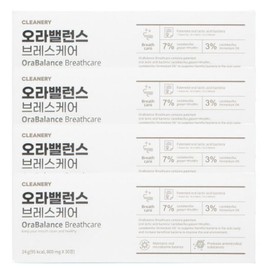 Aura Balance Breath Care 4 Boxes 120 Tablets Mouth Health Patent Oral Lactobacillus Xylitol Bad Breath Removal / 오라밸런스 브레스케어 4박스 120정 입속건강 특허 구강유산균 자일리톨 입냄새제거