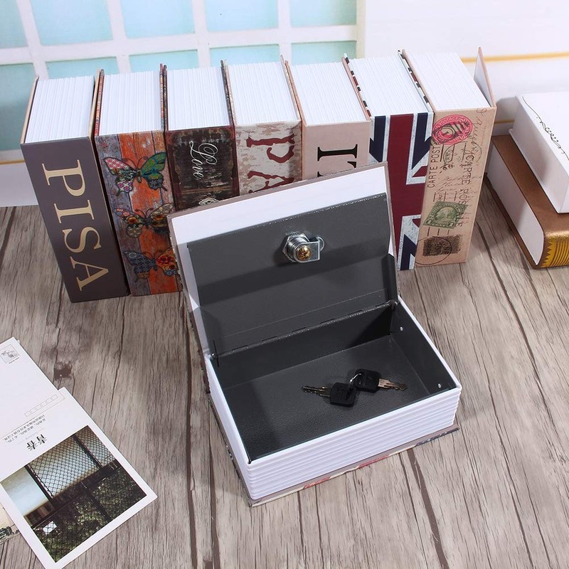 Lazmin Dictionary Money Box Hidden Secret Book Design Valuables Security