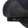 Tevere Checkered Newsboy Cap McBURN women´s beanie apple cap (One