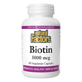 Biotina 5000 Mcg Natural Factors                                                                                                                      