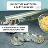 Westmark potato / spaetzle press, with 4 interchangeable perforated discs,