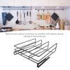Under Counter Hanging Shelf Layered Design Safe Organizer for Kitchen