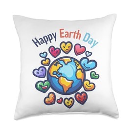 Cool Earth Day Quote Earth Funny Happy Earth Day Perfect Throw Pillow