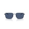 Armani Exchange 0AX2053S MATTE Blue 57 Sunglasses, Matte Blue, 57