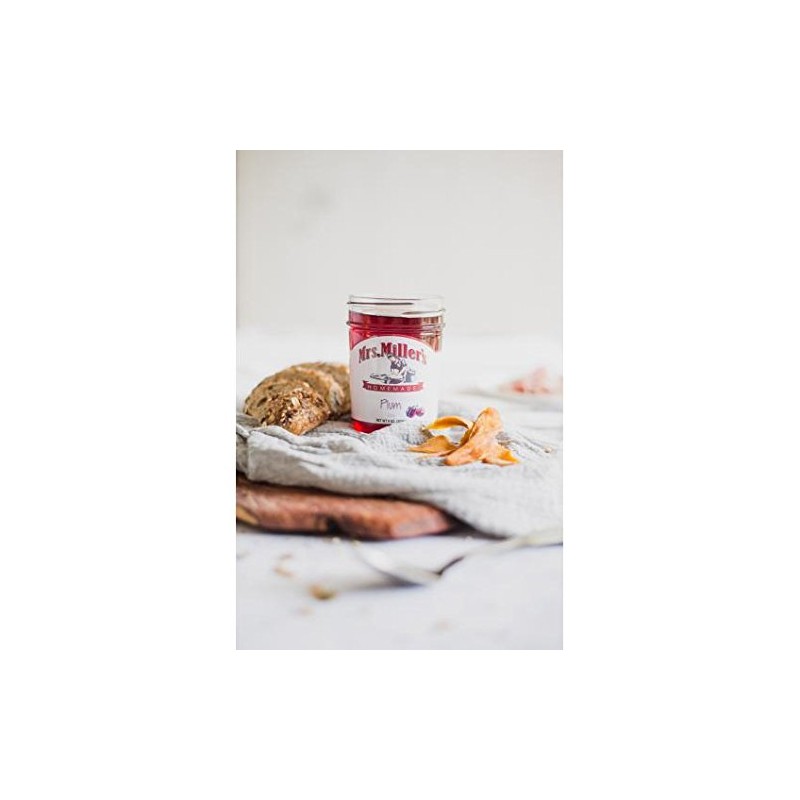 Mrs. Miller's Amish Homemade Plum Jelly, 8 oz - Pack