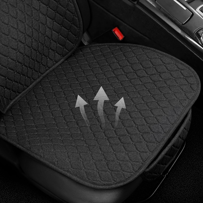 1 Pack Linen Car Seat Cover Front Seat Covers Soft
