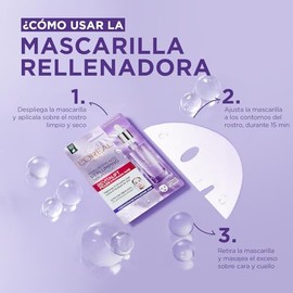 L'Oréal Paris Mascarilla Facial Revitalift Ácido Hialurónico, 1 pza