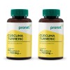 Kit 2 Piezas Suplemento Curcuma Turmeric (60 Caps) Pronat Sabor