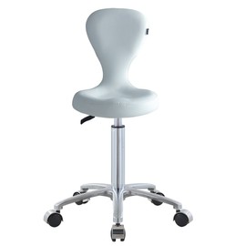 Beauty Salon All Purpose Rolling Stool Manicure Pedicure Techinician Stool Doctor Office Tattoo Stool with Height Adjustment - Futuro