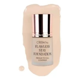 Beauty Creations - Base Líquida, Flawless Stay Foundation Fs 2.0