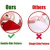 FINGOOO Christmas Window Stickers, Peeping Santa and Rudolph Window Clings
