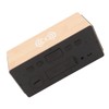 Digital Wooden Alarm Clock LED Smart Bluetooth Speaker 15W Wireless