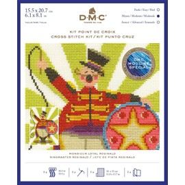 DMC BK1854 Vintage Circus Set Ring Master, Various, Not Applicable